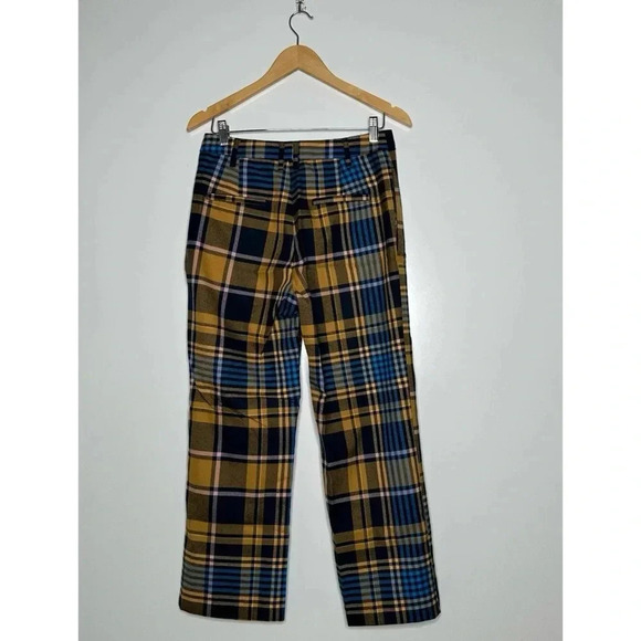 Urban Outfitters Claire Plaid Trouser Crop Pants Size 6 - Picture 6 of 11